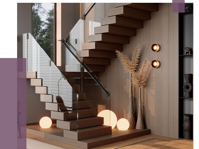 Изготовление и монтаж лестниц в Черкесске от 86666 руб. | ПРОЛЁТ-Чрк