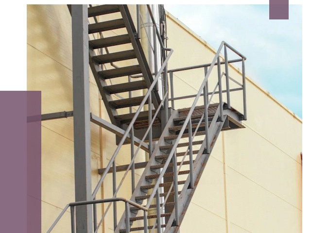 Пожарные лестницы в Черкесске от 12235 руб. — монтаж и продажа | ПРОЛЁТ-Чрк