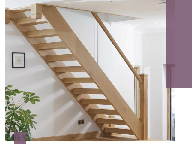 Изготовление деревянных лестниц под ключ в Черкесске для дома