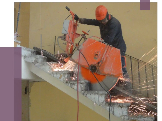 Демонтаж бетонных лестниц в Черкесске от 4588 руб. за м2 | ПРОЛЁТ-Чрк