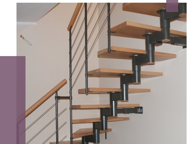 Изготовление модульных лестниц в Черкесске от 11471 руб. 