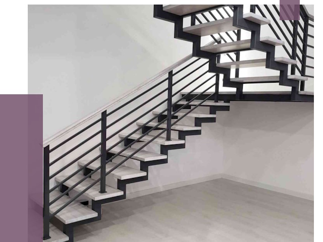 Лестницы на металлокаркасе под ключ в Черкесске от 12745 руб. | ПРОЛЁТ-Чрк