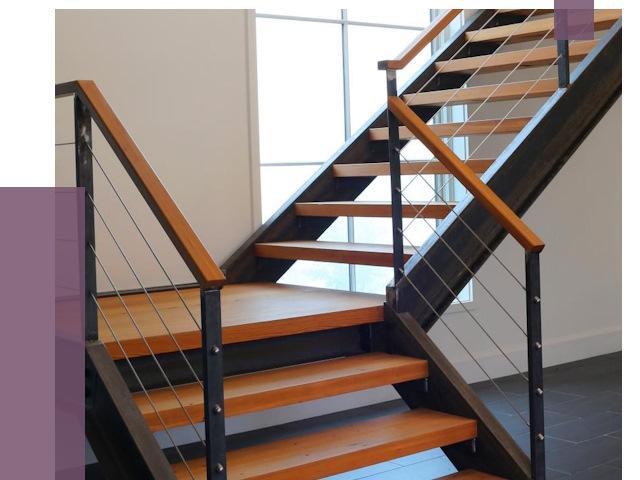 Изготовление лестниц на металлокаркасе в Черкесске от 18863 руб. | ПРОЛЁТ-Чрк