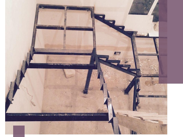 Монтаж лестниц на металлокаркасе в Черкесске быстро и качественно