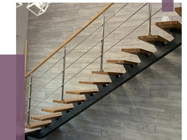 Изготовление лестниц на монокосоуре в Черкесске от 75960 руб. 