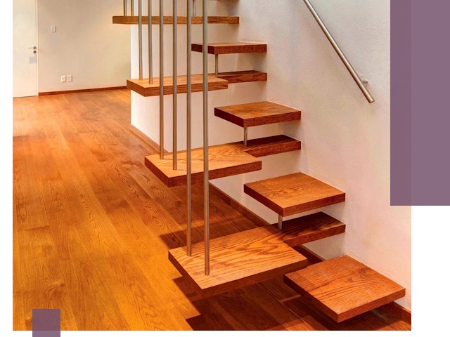 Лестницы «гусиный шаг» на заказ в Черкесске для узких пространств