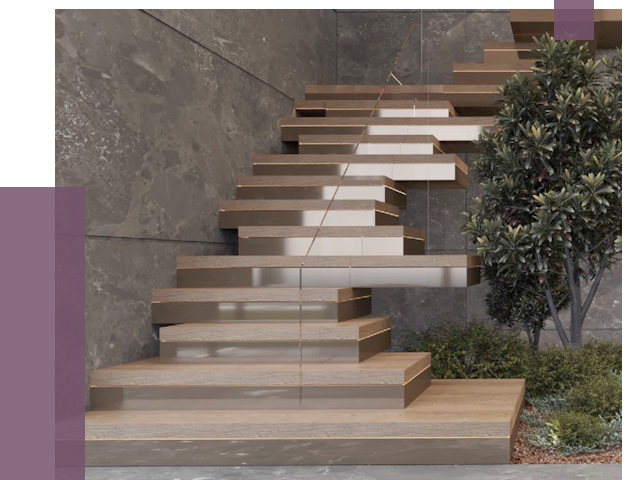 Современные лестницы в Черкесске от 13765 руб. | ПРОЛЁТ-Чрк