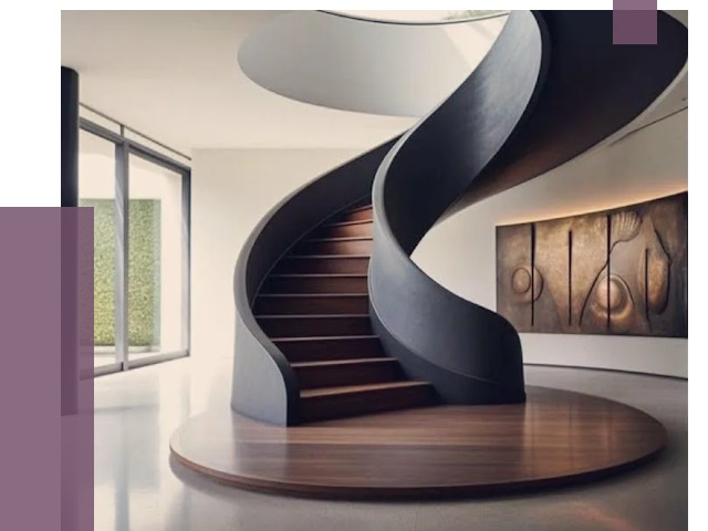 Элитные лестницы под заказ в Черкесске от 188626 руб. — ПРОЛЁТ-Чрк
