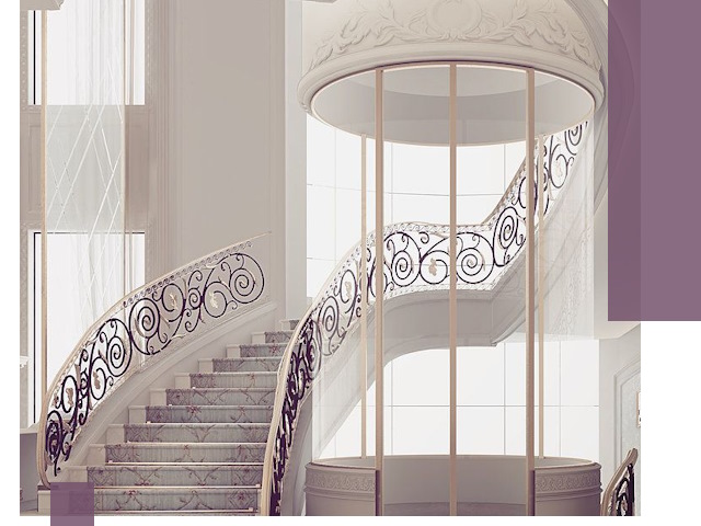 Элитные лестницы на заказ высокого класса в Черкесске