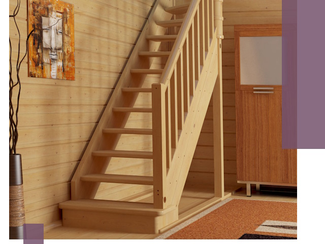 Лестницы эконом класса под ключ в Черкесске — недорого и быстро