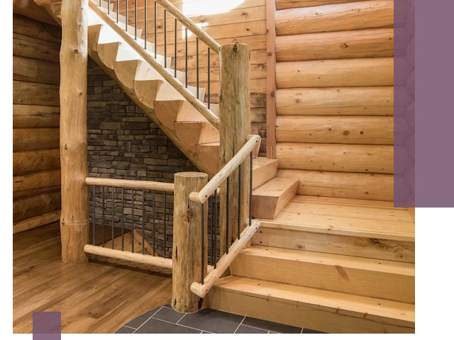 Лестницы в баню под заказ и профессиональный монтаж в Черкесске