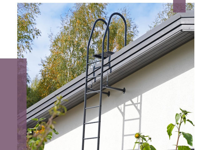 Лестницы на крышу в Черкесске от 19067 руб. — монтаж и монтаж ПРОЛЁТ-Чрк