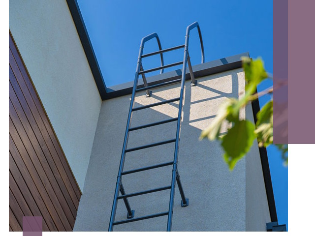 Лестницы на крышу в Черкесске — изготовление, монтаж, демонтаж