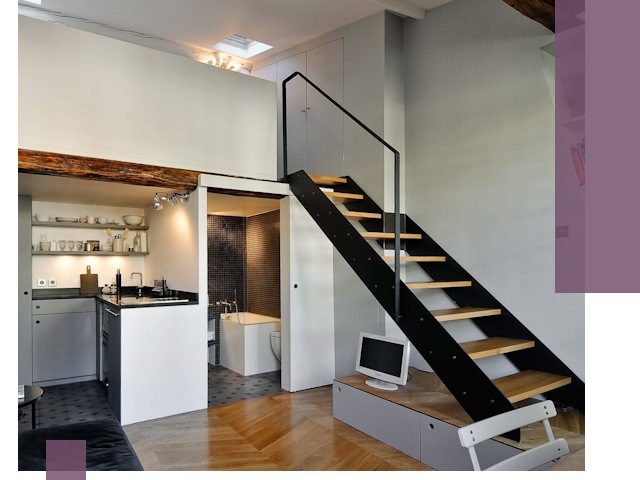 Лестницы на антресоль под ключ в Черкесске — изготовление и монтаж