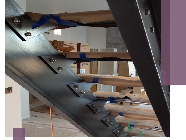 Усиление лестничных конструкций и усиление опор в Черкесске