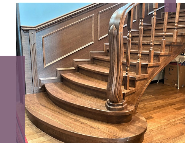 Дубовые лестницы под ключ в Черкесске от 175881 руб. — ПРОЛЁТ-Чрк