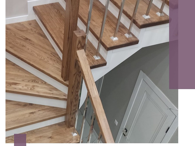 Обшивка металлических лестниц под ключ в Черкесске