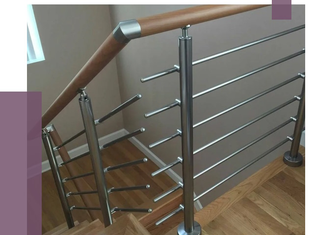 Изготовление перил в Черкесске от 4588 руб. — перила на заказ | ПРОЛЁТ-Чрк