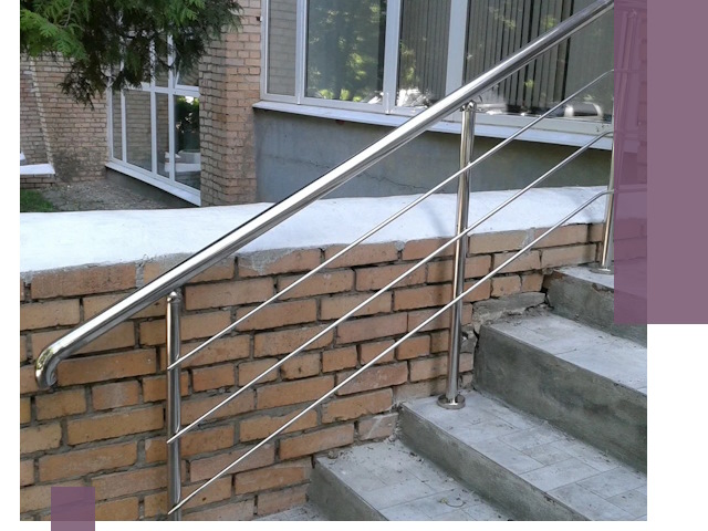 Перила из нержавеющей стали высокого качества в Черкесске