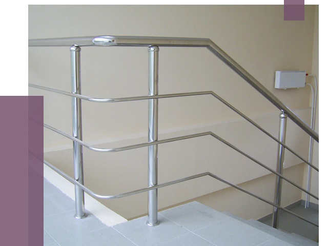 Алюминиевые перила в Черкесске от 6322 руб. под ключ | ПРОЛЁТ-Чрк