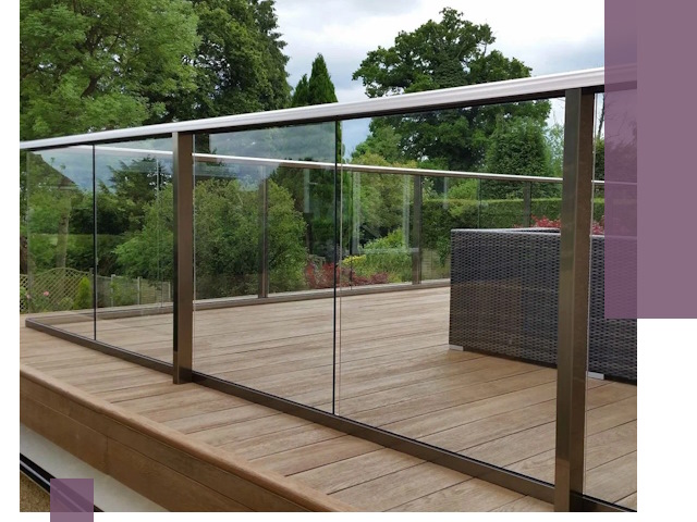 Алюминиевые перила на заказ в Черкесске — монтаж и гарантия