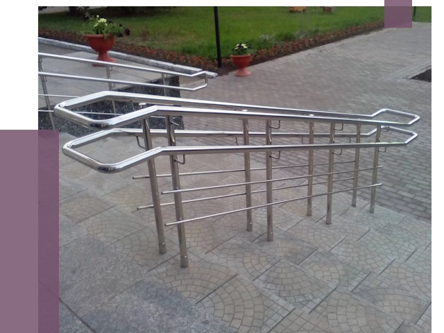 Перила для инвалидов в Черкесске от 7565 руб. под ключ | ПРОЛЁТ-Чрк