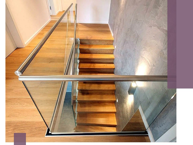 Перила для лестницы в доме — изготовление и монтаж в Черкесске