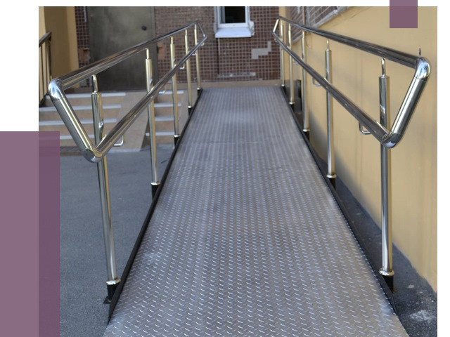 Пандусы в Черкесске от 12235 руб. — установка для инвалидов | ПРОЛЁТ-Чрк