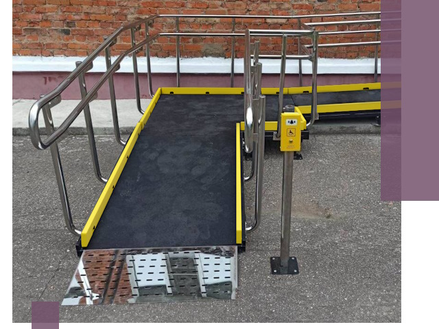 Изготовление наклонных пандусов для инвалидов в Черкесске