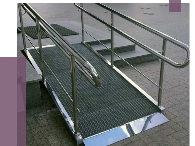 Монтаж пандусов для инвалидов в Черкесске от 8585 руб. под ключ | ПРОЛЁТ-Чрк