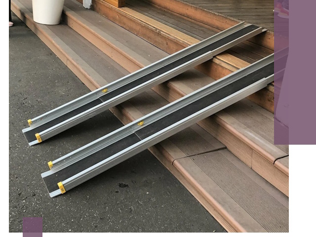 Телескопические пандусы под ключ в Черкесске — изготовление и монтаж