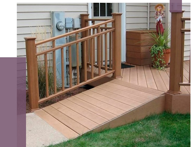 Пандус на крыльцо в Черкесске под ключ от 7749 руб.