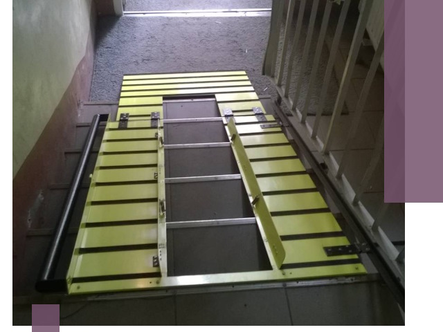 Профессиональный монтаж пандуса в подъезд в Черкесске