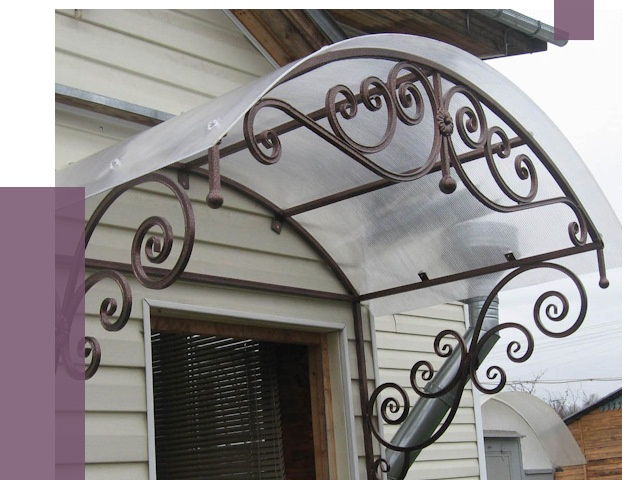 Изготовление козырьков в Черкесске от 7341 руб. — заказать | ПРОЛЁТ-Чрк