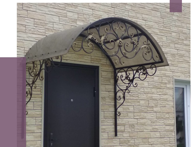 Ремонт козырьков в Черкесске от 7392 руб.  | ПРОЛЁТ-Чрк