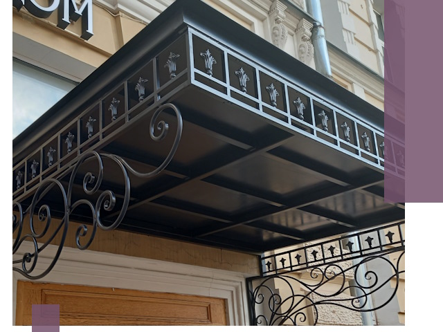 Ремонт козырьков и навесов в Черкесске — быстро и качественно