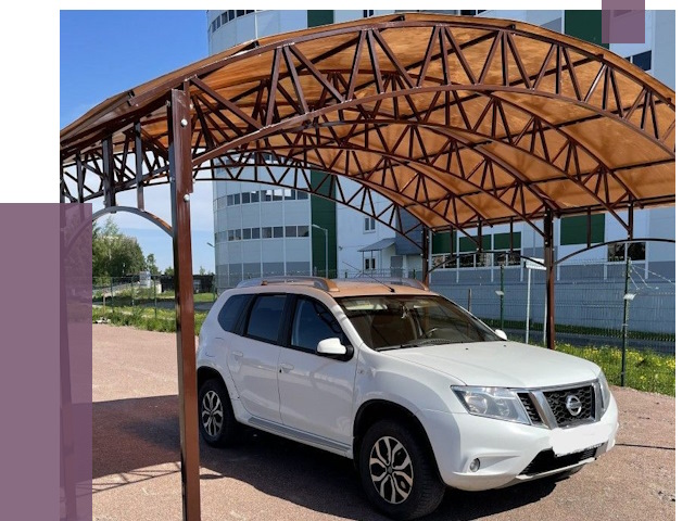 Недорогие навесы в Черкесске от 42823 руб.  | ПРОЛЁТ-Чрк