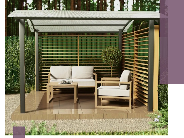 Навесы для дачи в Черкесске: изготовление, монтаж и демонтаж