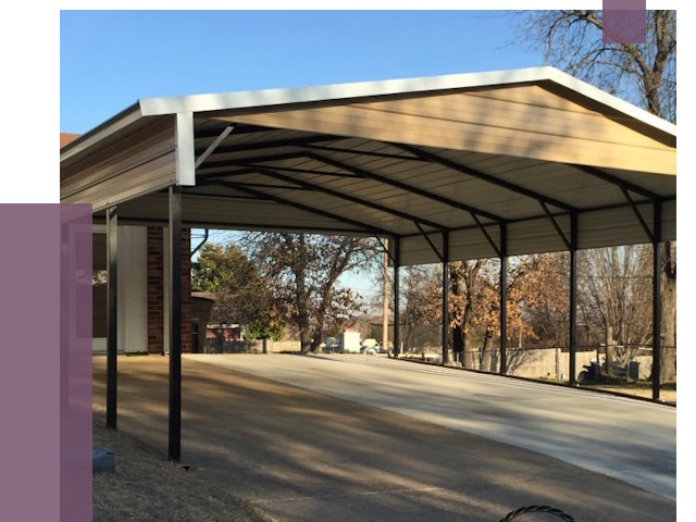 Двускатные навесы в Черкесске от 8004 руб. | ПРОЛЁТ-Чрк