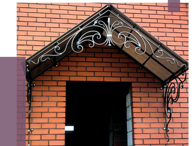 Металлические козырьки в Черкесске от 10655 руб. 