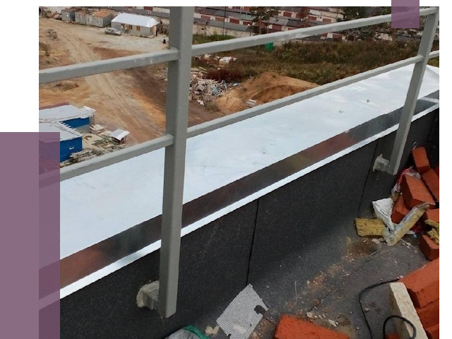 Монтаж парапетов в Черкесске от 4282 руб.  | ПРОЛЁТ-Чрк