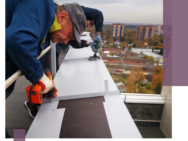 Монтаж парапетов в Черкесске — установка прочных металлических ограждений