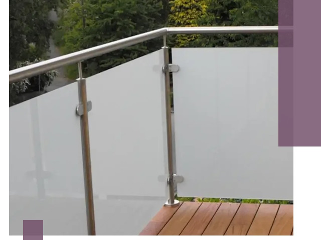 Алюминиевые парапеты для балконов и террас в Черкесске