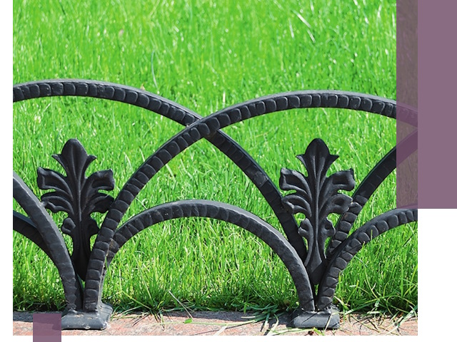 Декоративные металлические бордюры под ключ в Черкесске