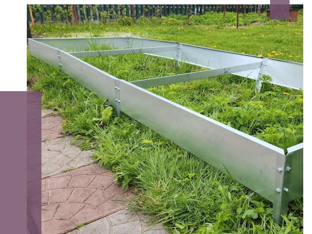 Металлические бордюры для грядок в Черкесске от 1784 руб. 