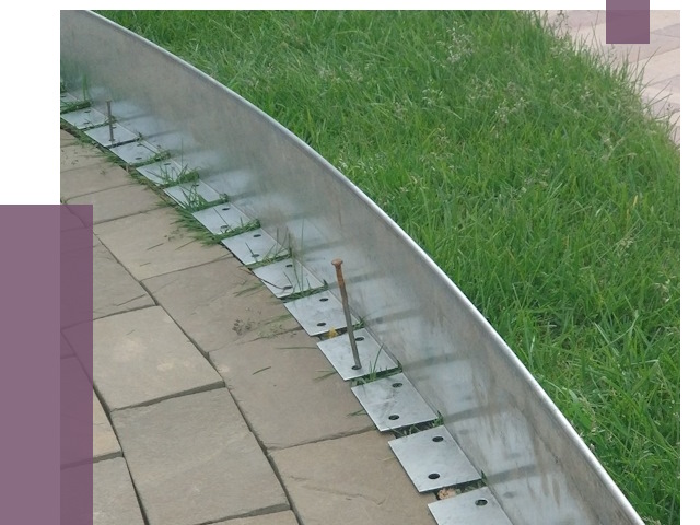 Металлические бордюры для тротуаров в Черкесске от 8667 руб.