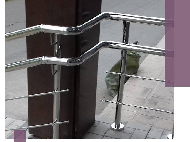 Монтаж поручней из нержавеющей стали в Черкесске качественно и быстро